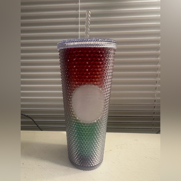 Rainbow studded Starbucks tumbler 2020 pride collection - Picture 1 of 3
